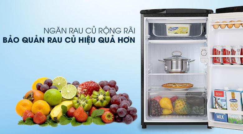 Tủ lạnh Aqua 90 lít AQR-D99FA(BS)