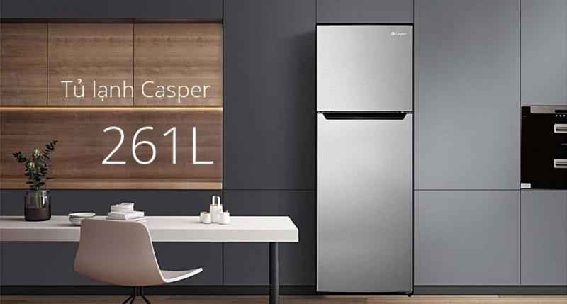 Tủ lạnh Casper Inverter 261 lít RT-275VG