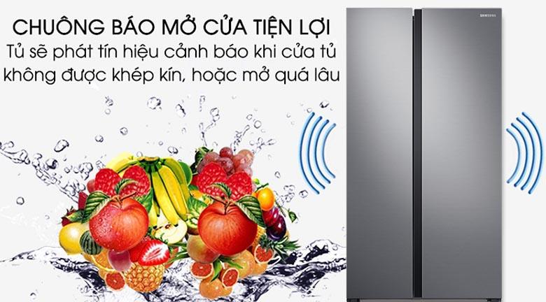 Tủ lạnh Samsung Inverter 647 lít RS62R5001M9/SV