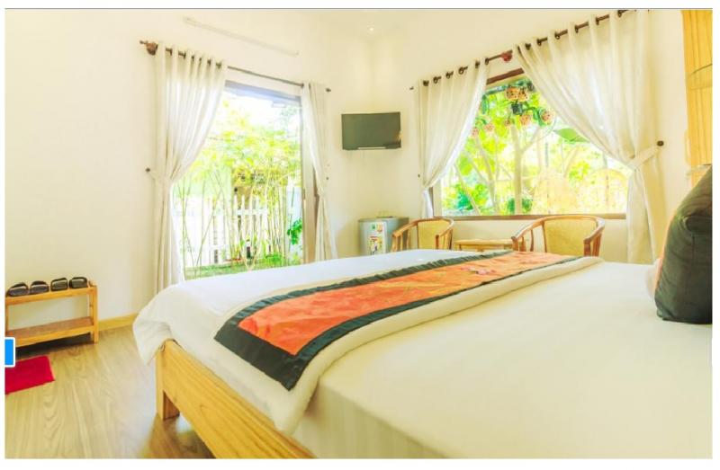 Nội thất bên trong Tuệ Tâm homestay