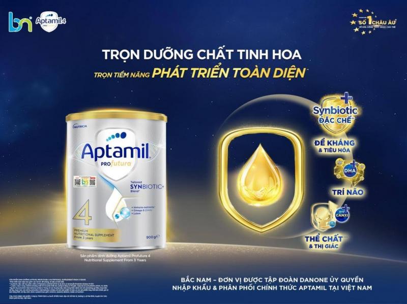 Tượng đài sữa công thức Aptamil Bạc Úc