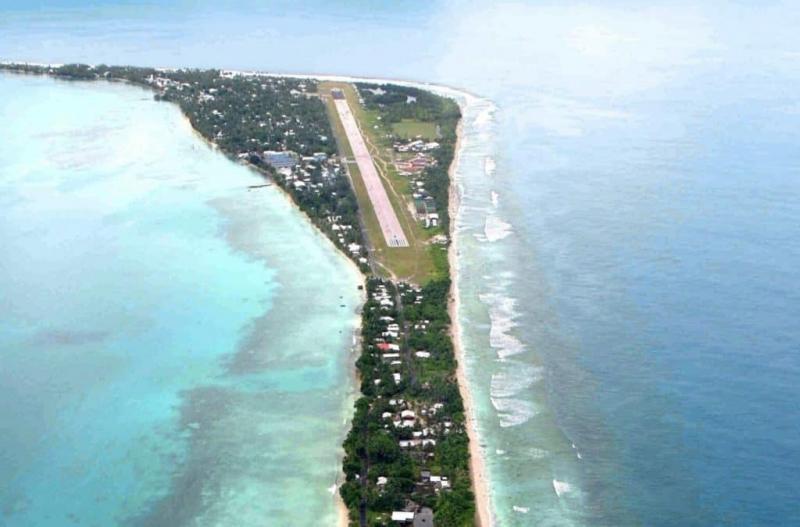 Tuvalu là quốc đảo có diện tích nhỏ bé chỉ khoảng 25,9km2