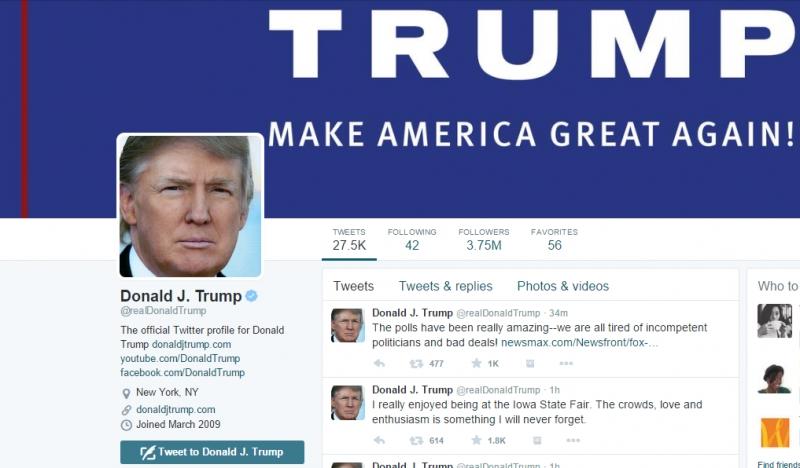 Ông Donald Trump đã góp phần giúp Twitter một lần nữa trở thành hiện tượng ở nước Mỹ.