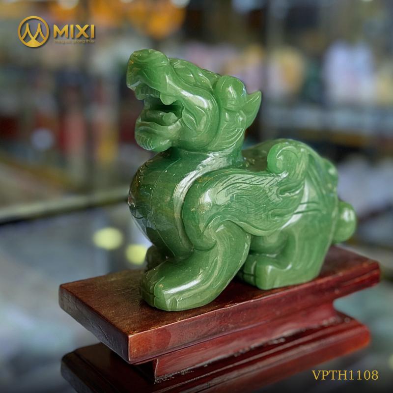 Tỳ Hưu thạch anh xanh – Linh vật chiêu tài, giữ lộc mạnh mẽ