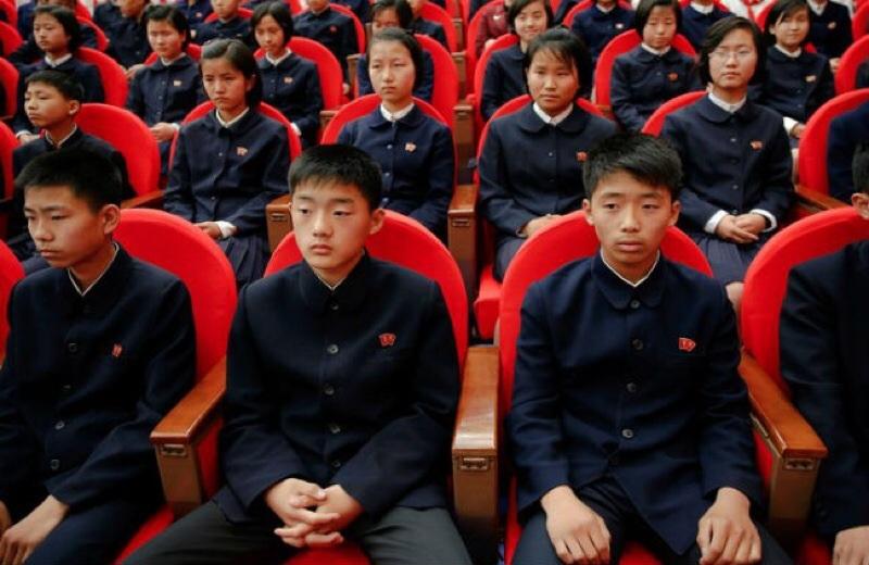 Các học sinh Triều Tiên