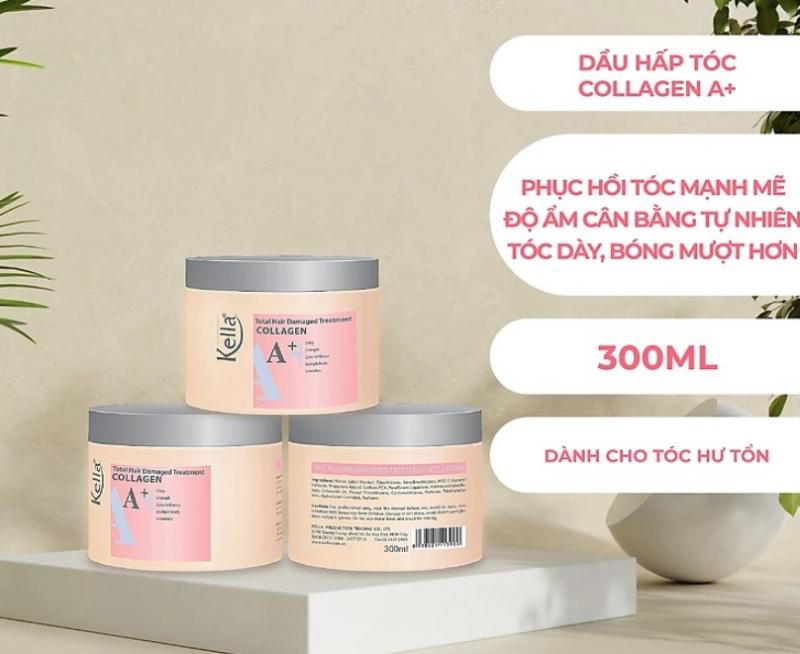 Ủ tóc collagen dầu hấp tóc Kella A+