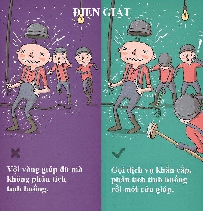 Cứu người bị điện giật