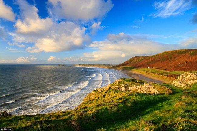 Vịnh Rhossili, Gower