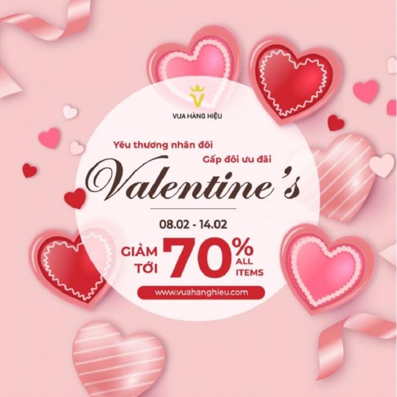 Valentine's Day! Yêu Thương Nhân Đôi - Gấp Đôi Ưu Đãi - Vua Hàng Hiệu