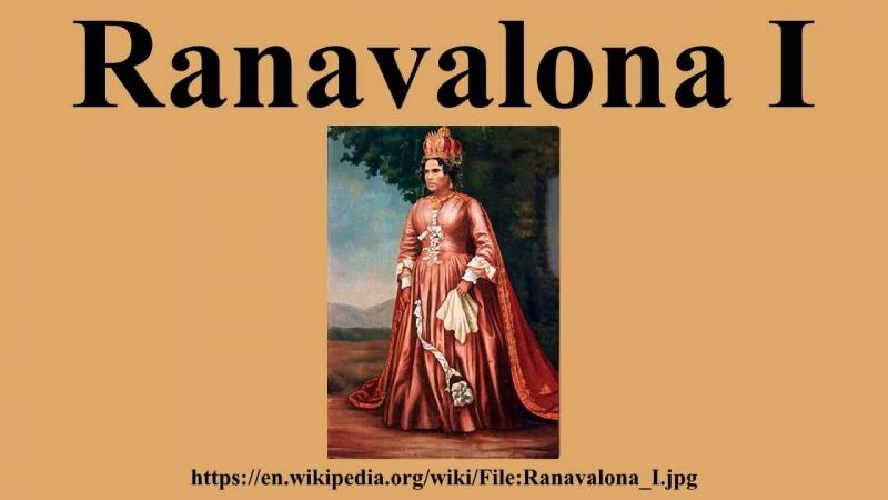 Ranavalona I