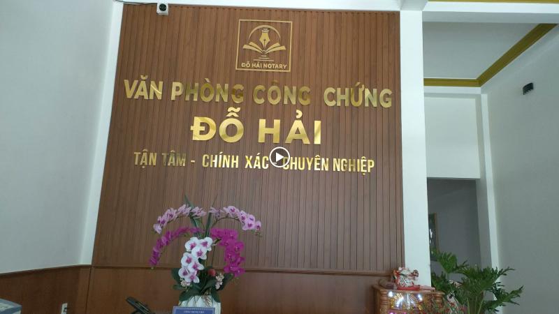 Văn phòng công chứng Đỗ Hải