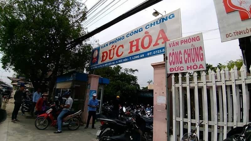 Văn Phòng Công Chứng Đức Hòa