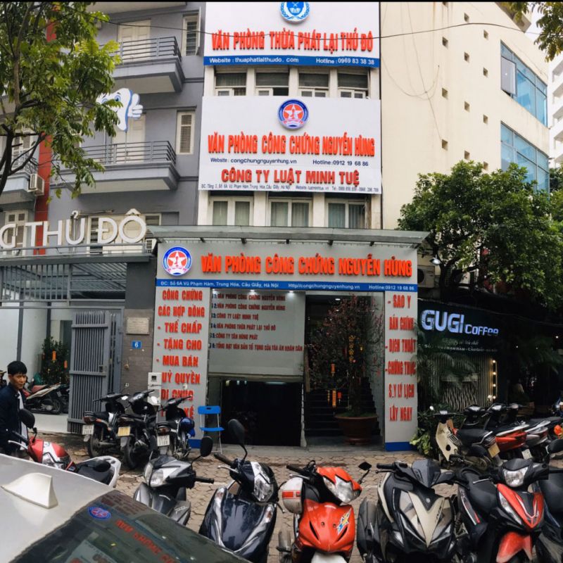 Văn phòng công chứng Nguyễn Hùng