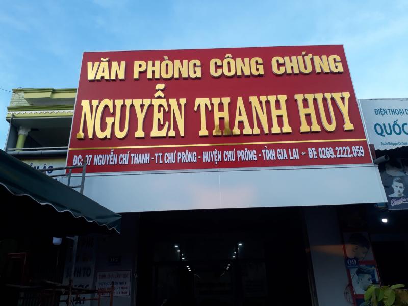 Văn Phòng Công Chứng Nguyễn Thanh Huy