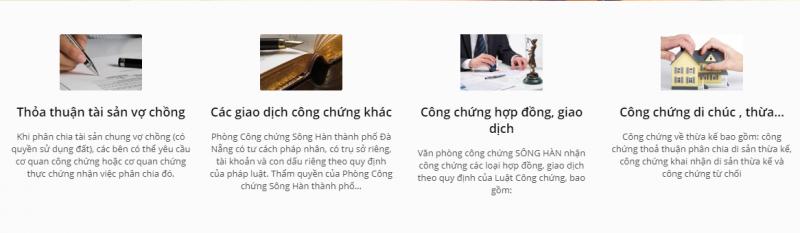 Văn phòng công chứng Sông Hàn