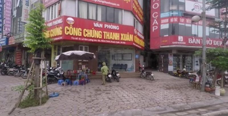 Văn phòng công chứng Thanh Xuân