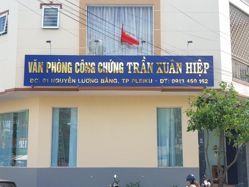 Văn Phòng Công Chứng Trần Xuân Hiệp