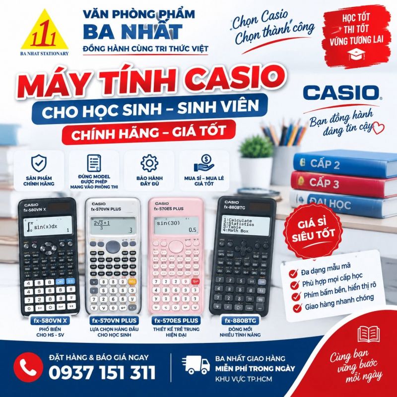 Văn phòng phẩm Ba Nhất