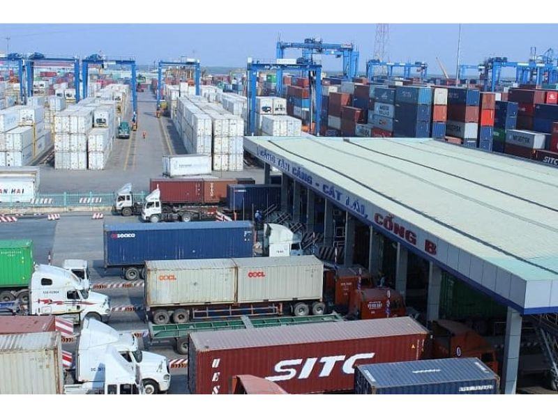 Dịch vụ vận tải container tại Trường Phát