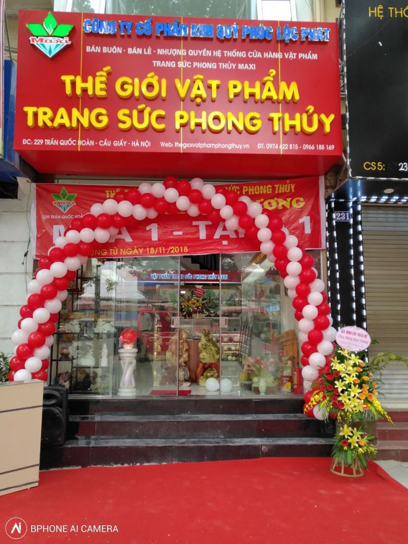 Vật phẩm, trang sức phong thủy Maxi