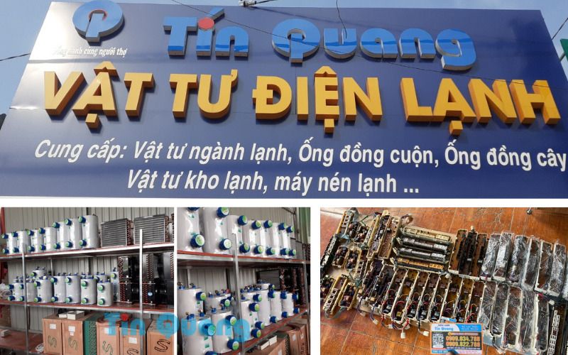 Vật tư điện lạnh Tín Quang