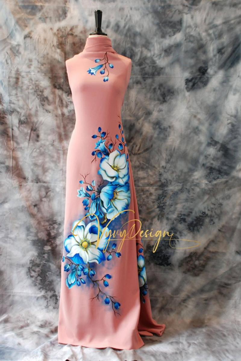 Vẽ Áo Dài Nghệ Thuật VY VY Design
