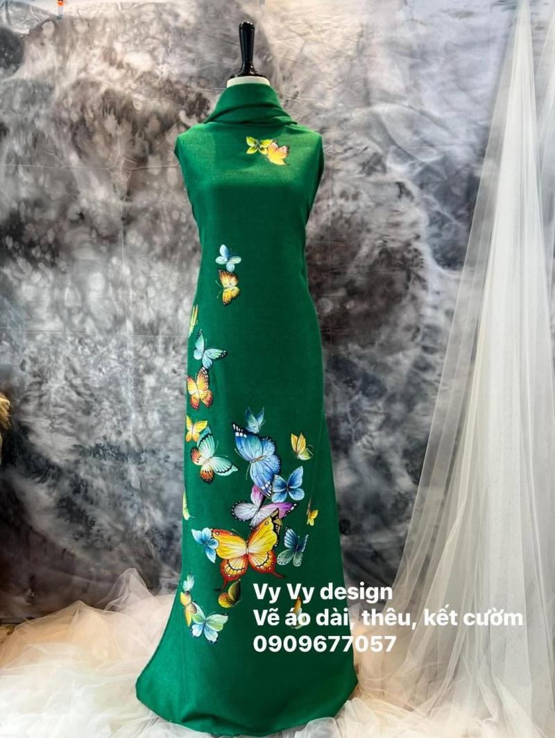 Vẽ Áo Dài Nghệ Thuật VY VY Design