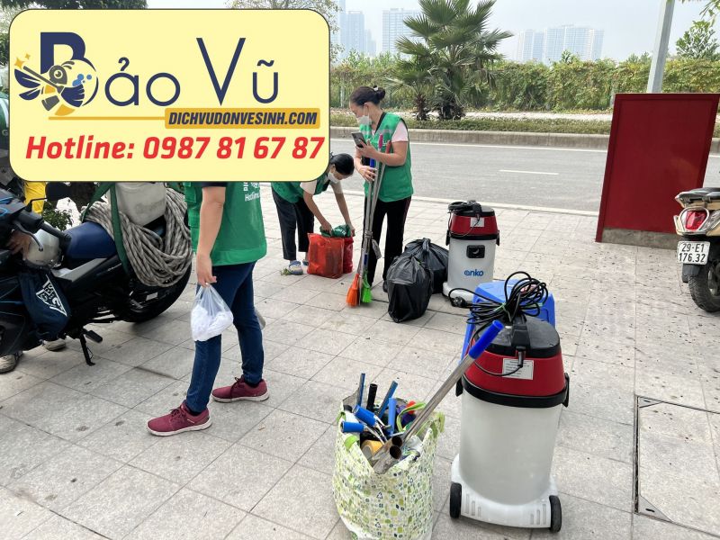 Vệ sinh công nghiệp Bảo Vũ