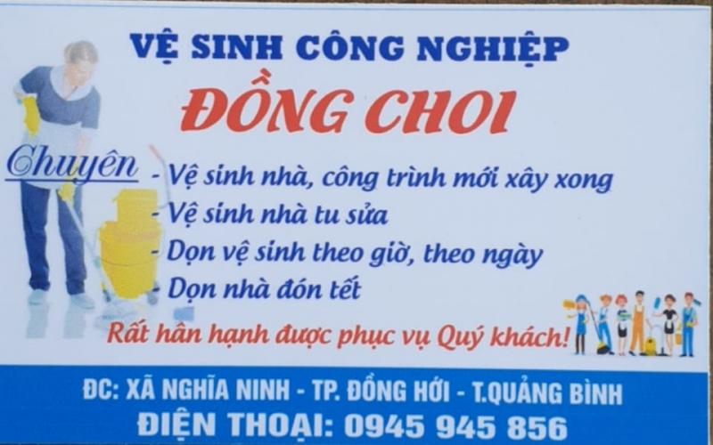 Vệ Sinh Công Nghiệp Đồng Choi