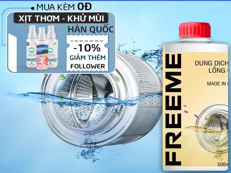 Vệ sinh lồng giặt Freeme