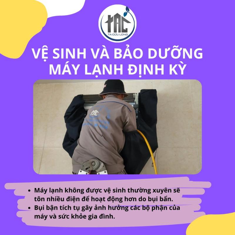 Vệ sinh Máy Lạnh - Máy Giặt Cần Thơ - TAC