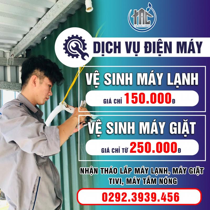 Vệ sinh Máy Lạnh - Máy Giặt Cần Thơ - TAC