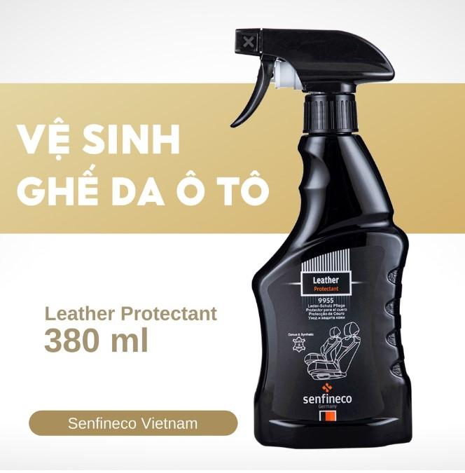 Vệ sinh và bảo vệ nội thất da xe ô tô Senfineco Leather Protectant