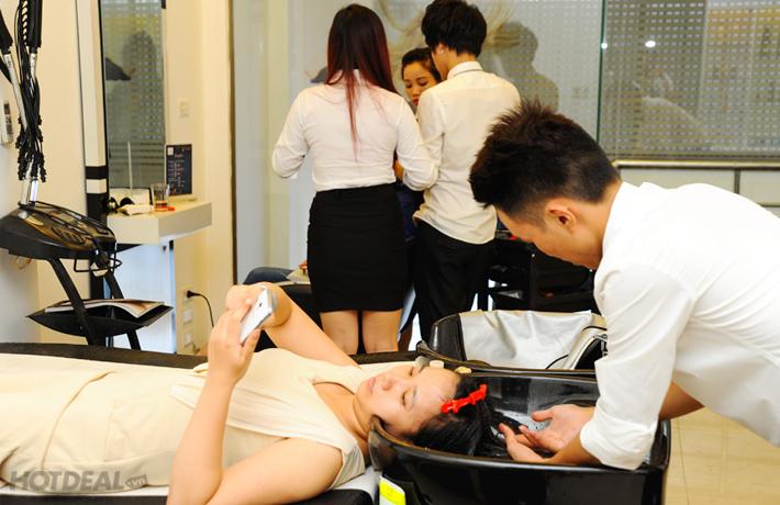 Salon có dịch vụ gội đầu dưỡng sinh thư giãn ở Hà Nội