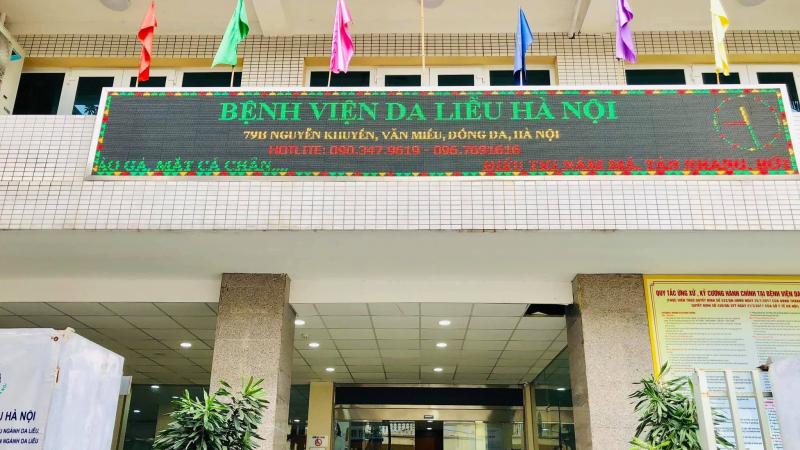 Vì sao chọn điều trị mụn ở Bệnh viện Da liễu Trung Ương?