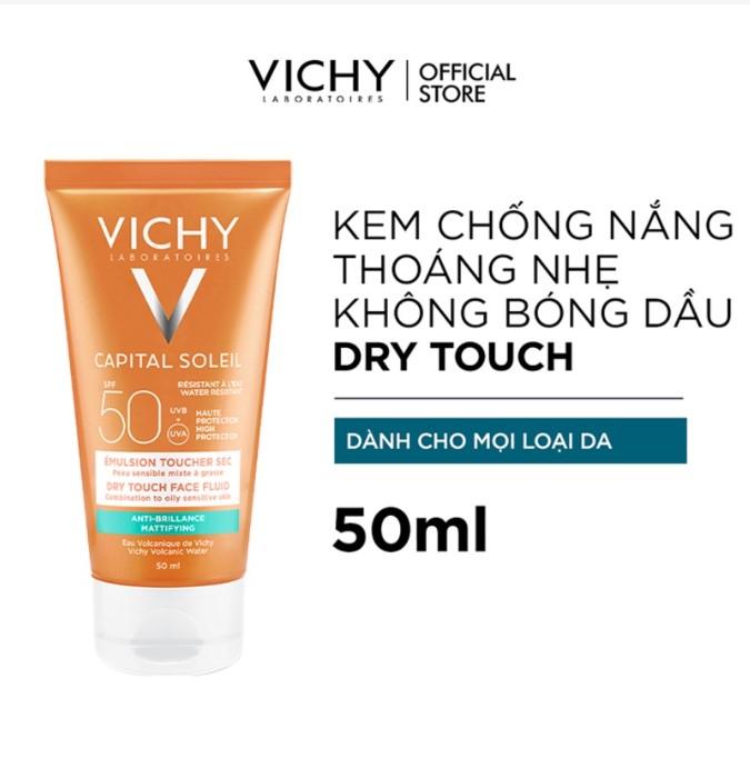 Vichy Idéal Soleil Mattifying Face Fluid Dry Touch SPF 50