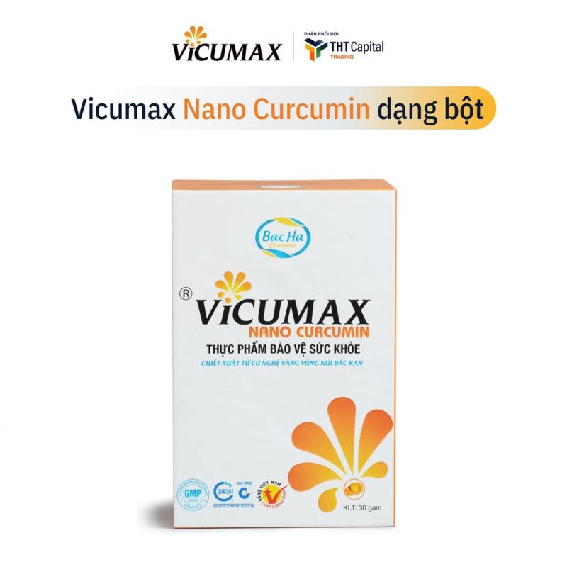 Vicumax Nano Curcumin dạng bột hộp 20gr