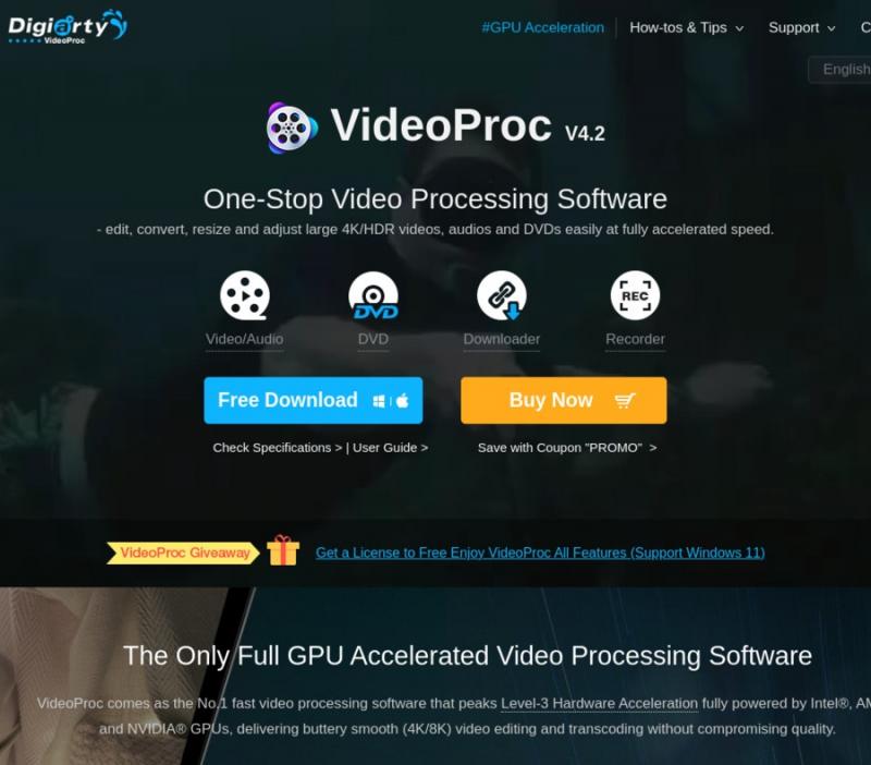 VideoProc Converter 6.1 free download