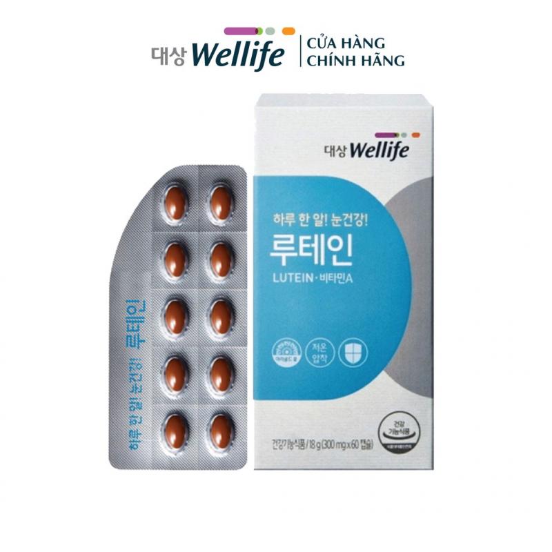 Viên bổ mắt DAESANG WELLIFE Lutein 60 viên nén