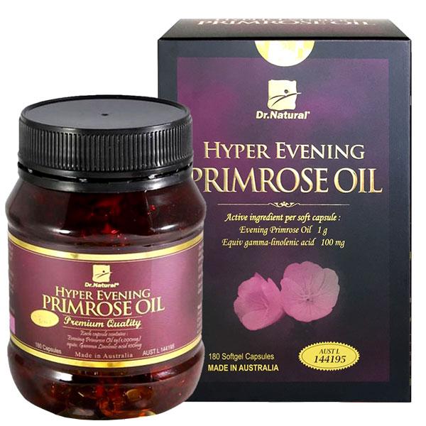 Viên Bổ Sung Nội Tiết Dr Natural Hyper Evening Primrose Oil Hộp 180 viên