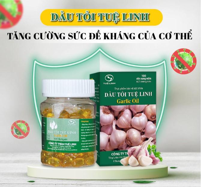 Viên dầu tỏi Tuệ Linh