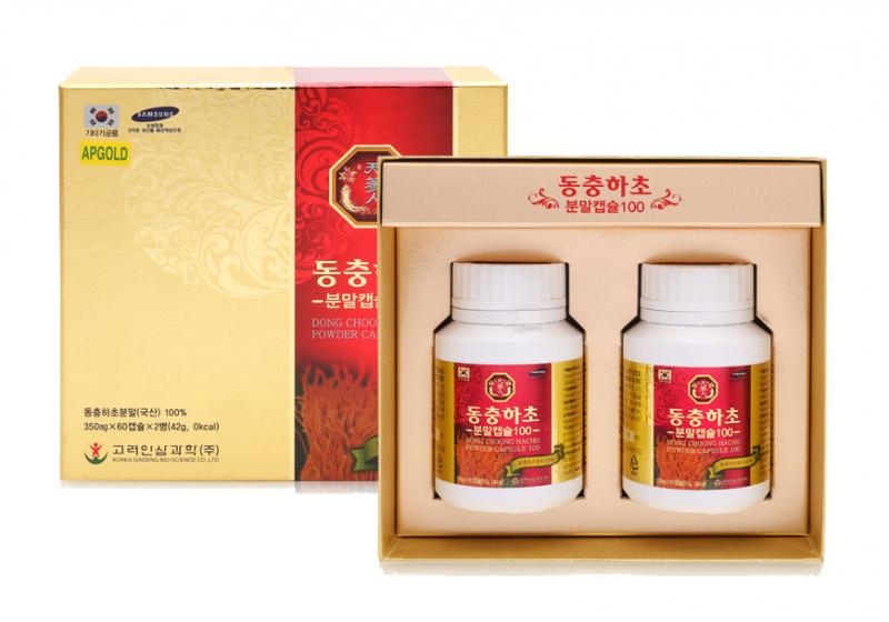 Viên Đông Trùng Hạ Thảo Bio Apgold Dong Chung Hacho Powder Capsule