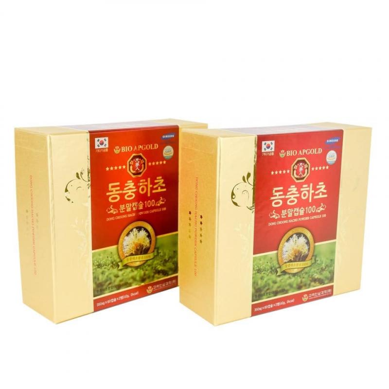 Viên Đông Trùng Hạ Thảo Bio Apgold Dong Chung Hacho Powder Capsule