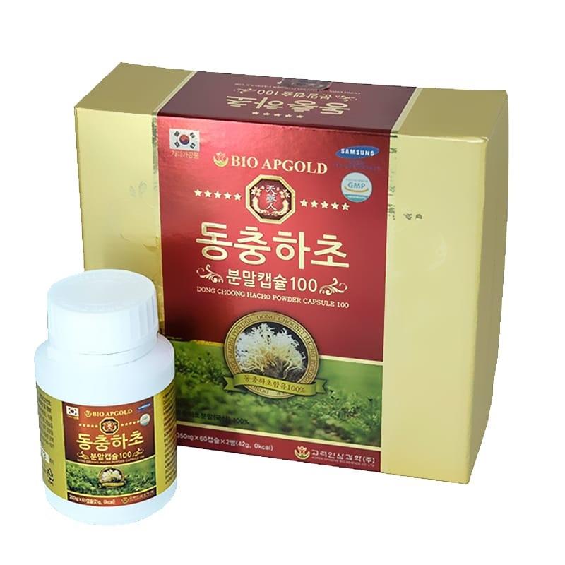 Viên Đông Trùng Hạ Thảo Bio Apgold Hàn Quốc được ra đời nhằm giúp con người chăm sóc khỏe một cách tốt nhất.