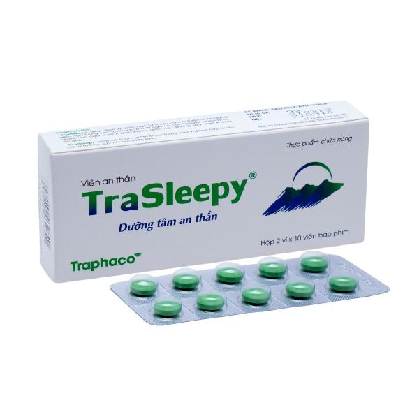 Viên dưỡng Tâm An Thần Trasleepy 20 Viên