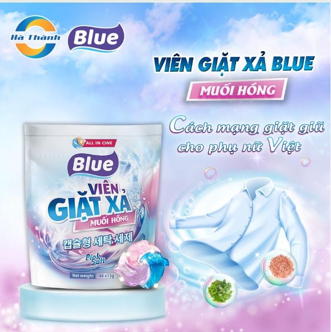 Viên giặt xả Blue