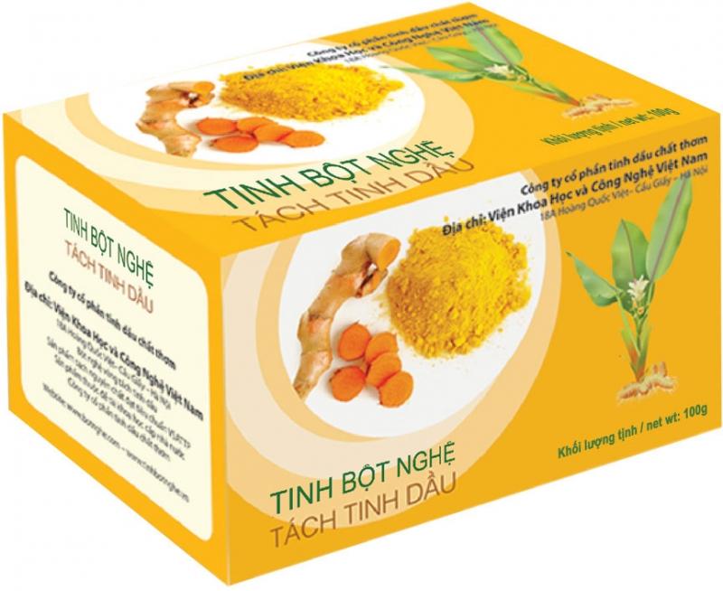 Tinh bột nghệ tách dầu