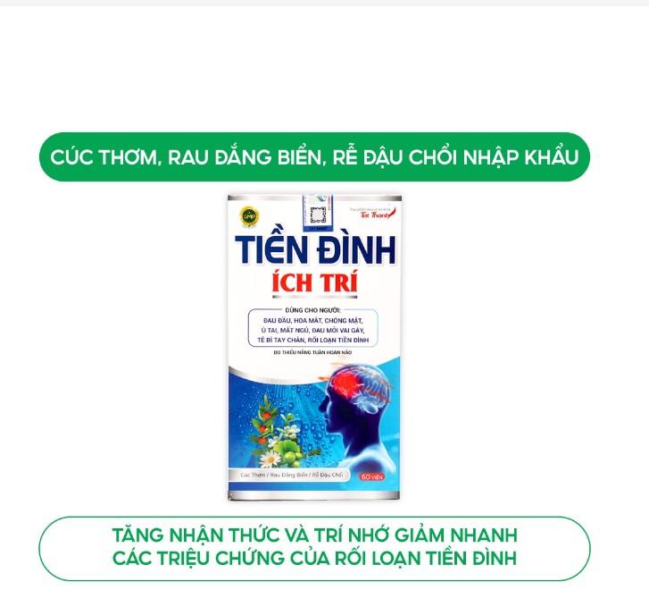 Viên hoạt huyết Tiền Đình Ích Trí