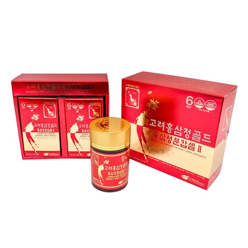 Viên Hồng Sâm KGS Korean Red Ginseng Extract Gold Capsule II