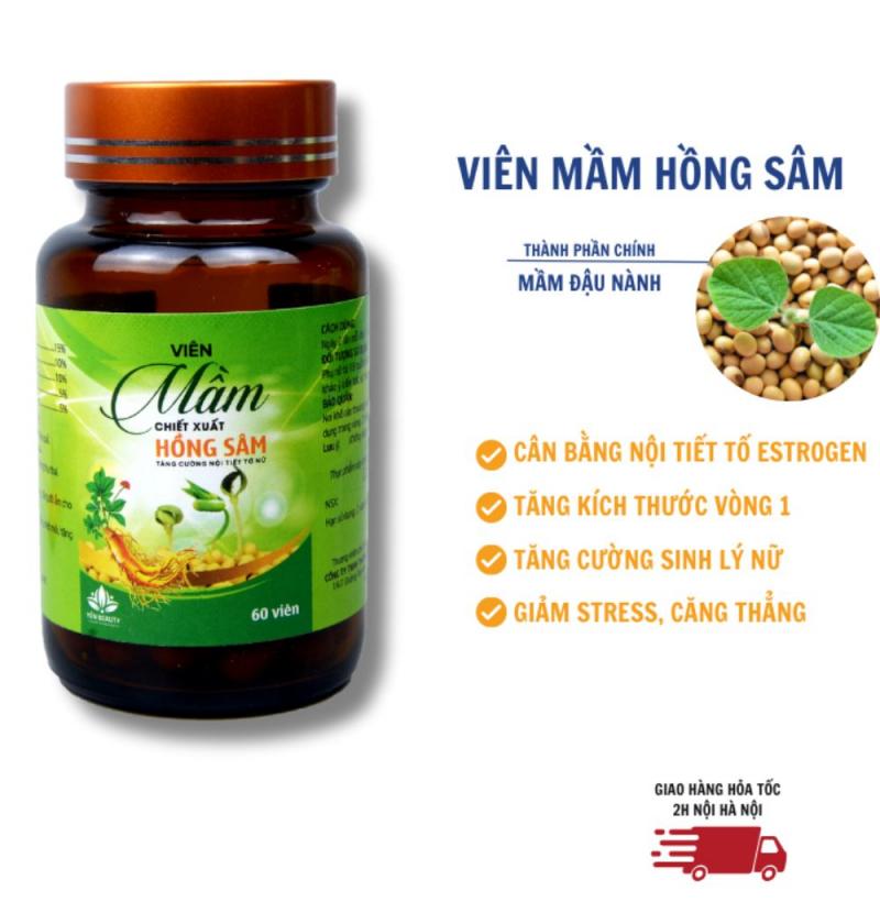 Viên mầm Hồng Sâm Yến Beauty